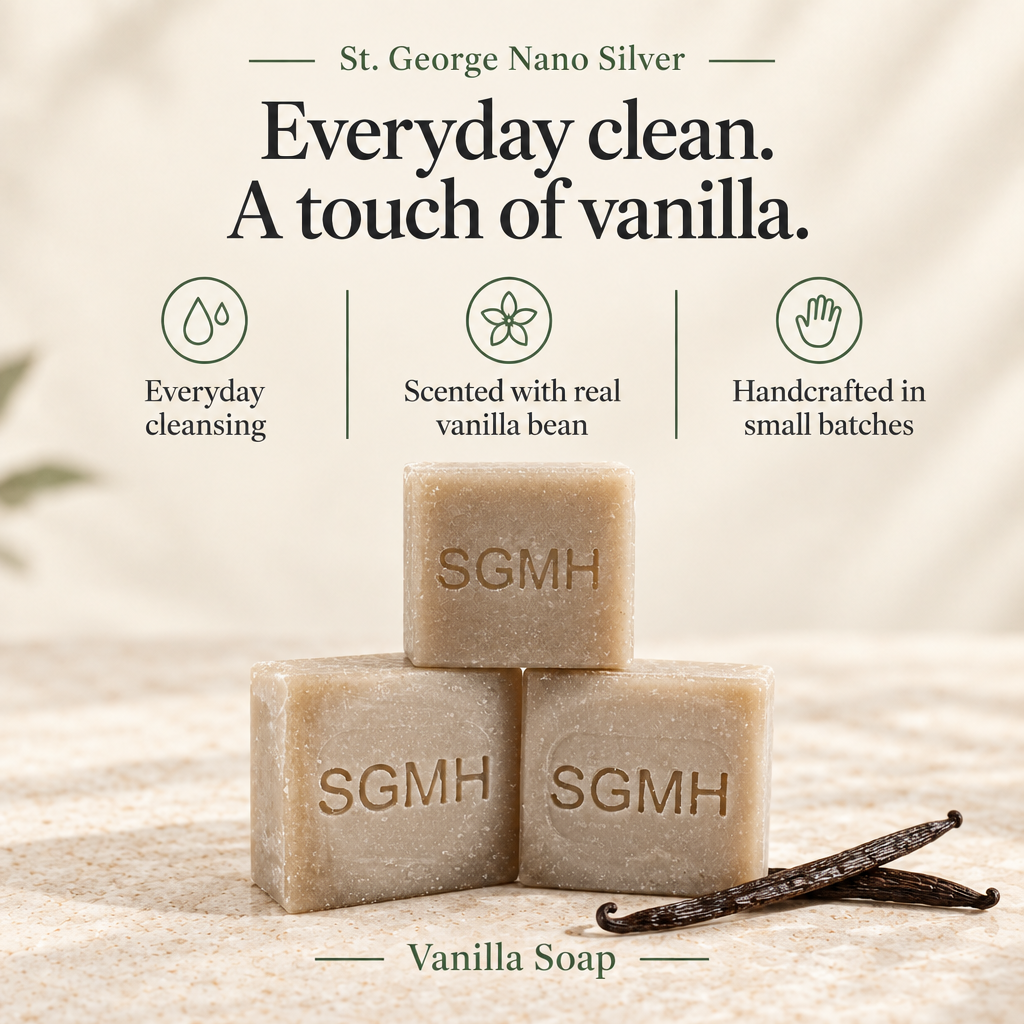 Vanilla soap feature graphic