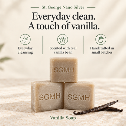 Vanilla soap feature graphic
